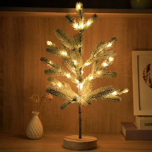 Liora Fir | Alberello decorativo LED con luce bianco caldo