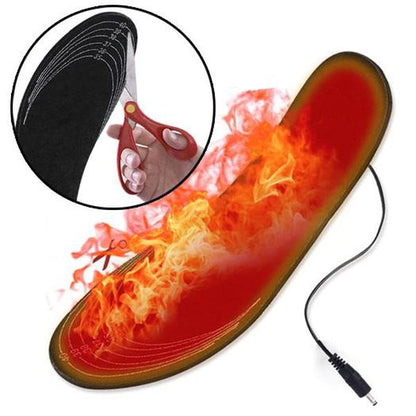 Solvary | Plantillas térmicas USB hasta 50 °C, recortables, EU 35–44