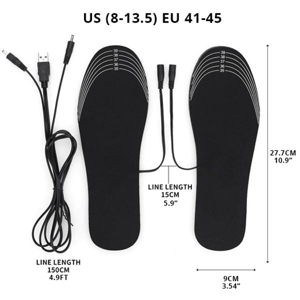 Solvary | Plantillas térmicas USB hasta 50 °C, recortables, EU 35–44