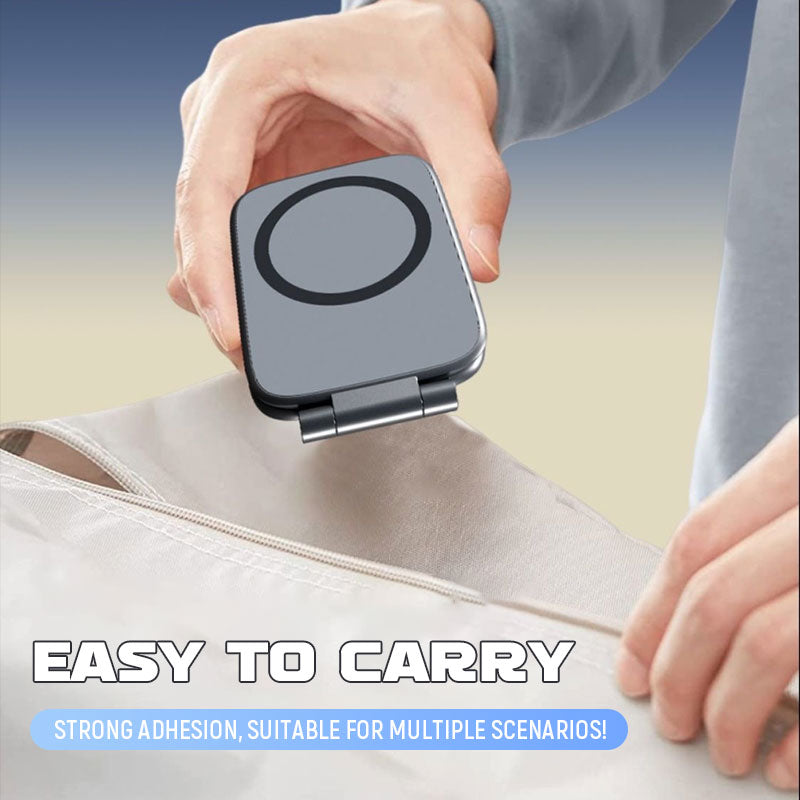 Magnava | Magnetic Car Phone Holder, Ultra-Slim and Foldable
