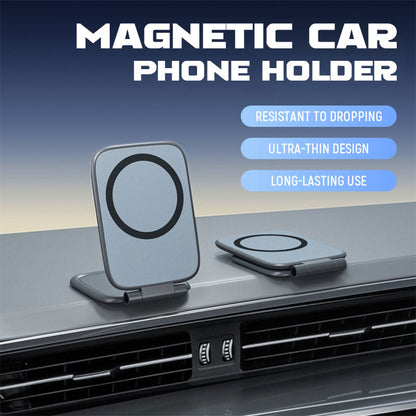 Magnava | Magnetic Car Phone Holder, Ultra-Slim and Foldable
