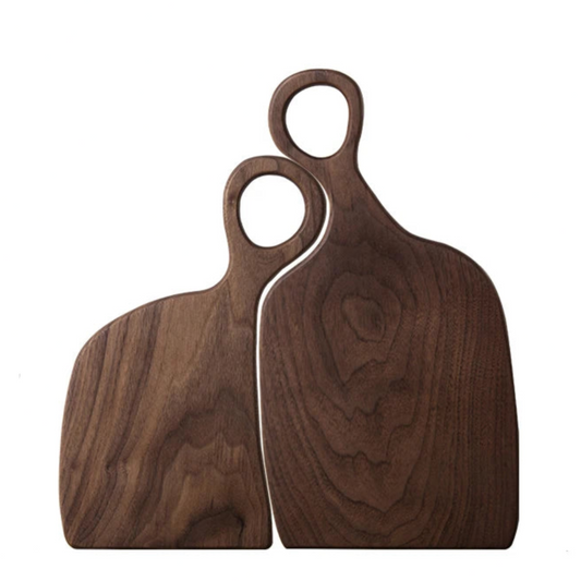 Lignara Zoë | Tagliere in legno di noce con foro per appendere
