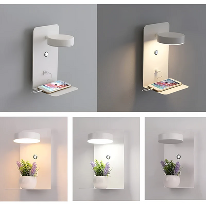 Lunvion Ray | lampada da parete LED minimalista per interni moderni
