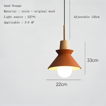 VibrantMacaron – Scandinavian Modern Pendant Light in Pastel Colors