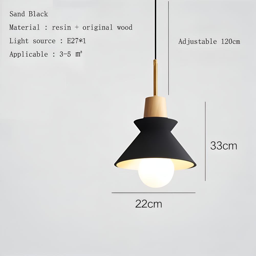 VibrantMacaron – Scandinavian Modern Pendant Light in Pastel Colors