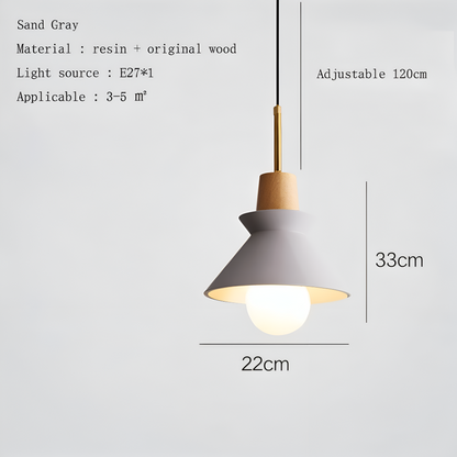 VibrantMacaron – Scandinavian Modern Pendant Light in Pastel Colors