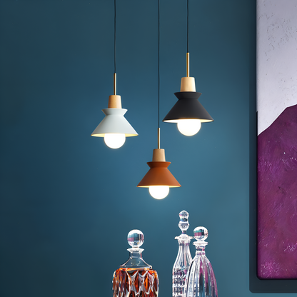 VibrantMacaron – Scandinavian Modern Pendant Light in Pastel Colors