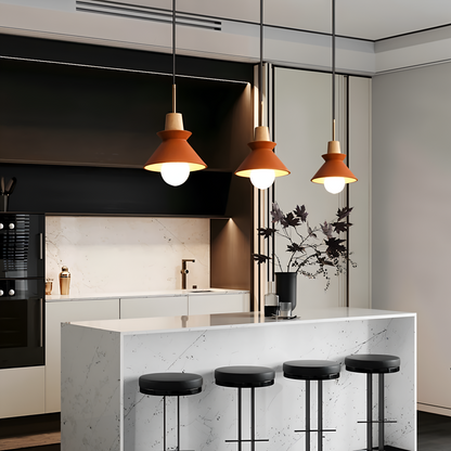 VibrantMacaron – Scandinavian Modern Pendant Light in Pastel Colors