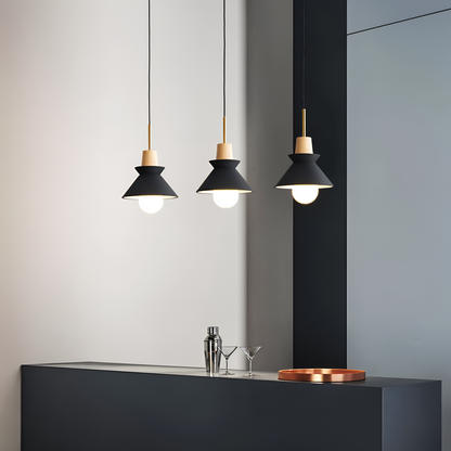 VibrantMacaron – Scandinavian Modern Pendant Light in Pastel Colors