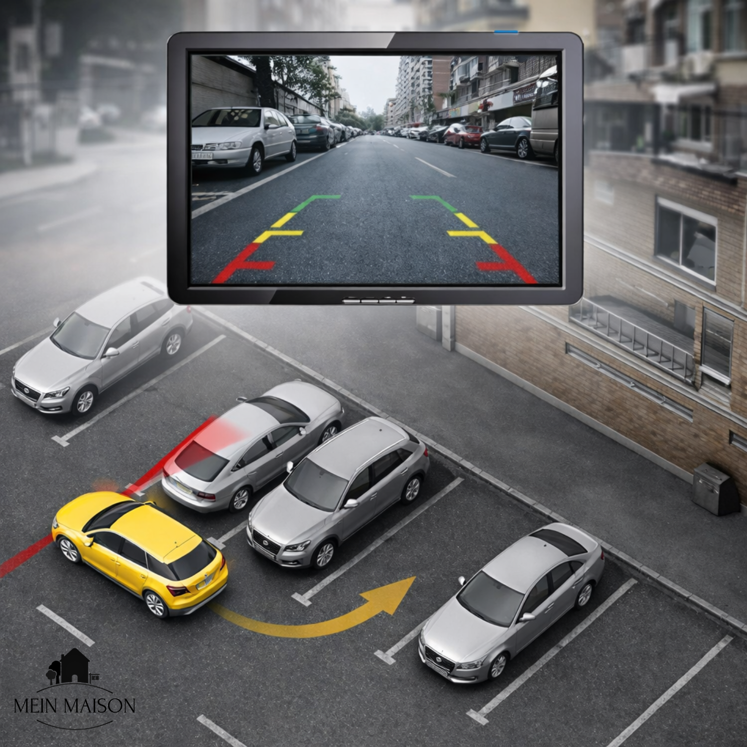 VisionGuard | Kabellose Rückfahrkamera mit HD-Nachtsicht 2