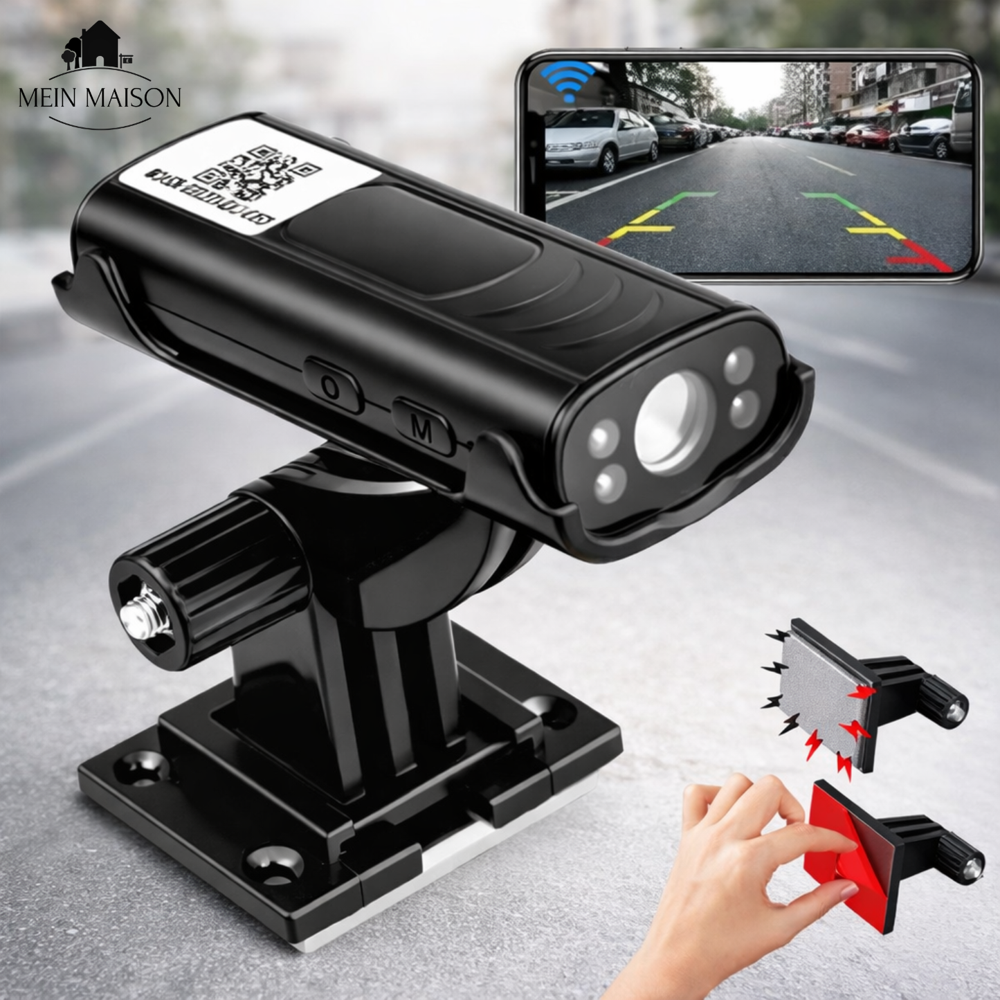 VisionGuard | Kabellose Rückfahrkamera mit HD-Nachtsicht 3