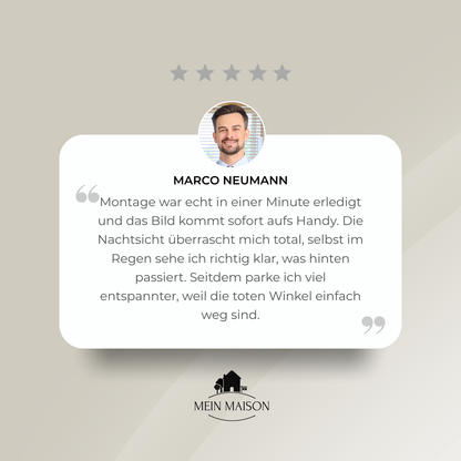 VisionGuard | Kabellose Rückfahrkamera mit HD-Nachtsicht 6