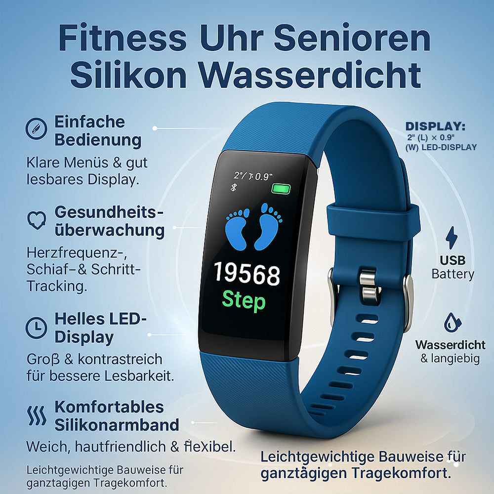 VitalBand | Elegante Gesundheitsmonitoring Smartwatch 1