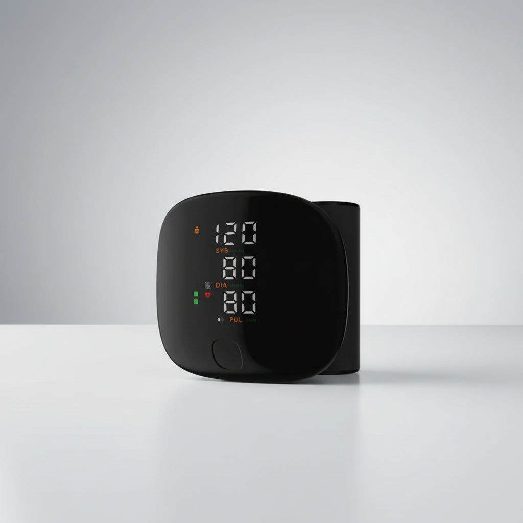 Vitalis | Digitales Handgelenk-Blutdruckmessgerät mit LED-Anzeige 1