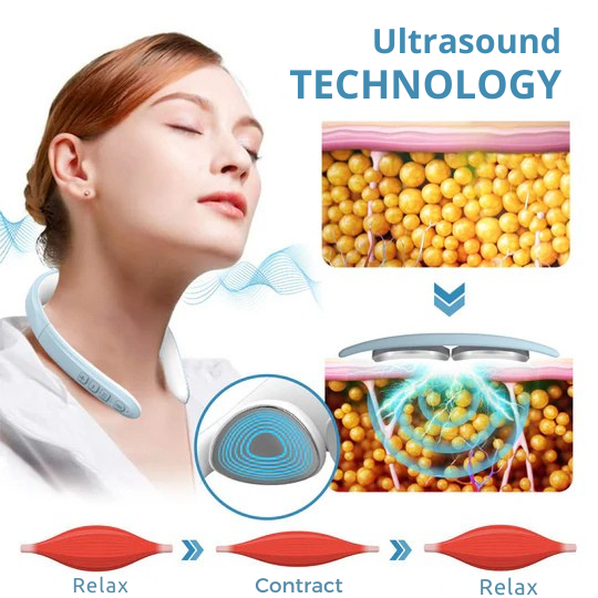 Vitalize | Ultraschall Nackenmassagegerät für Entspannung und Wohlbefinden 5