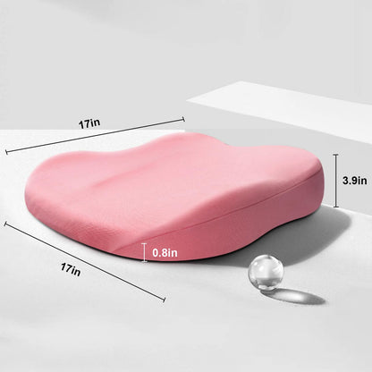 Elevano | Memory Foam Car Seat Booster Cushion for Adults, Raises Seat Height