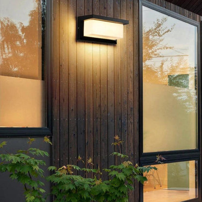 Wegaro | LED Außenwandleuchte mit Bewegungsmelder und 3 Lichtfarben
