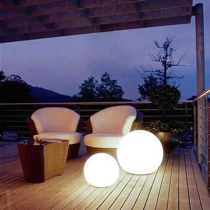 Aurora Sphere | Wodoodporna kula LED z zmiennym kolorem do wnętrz i na zewnątrz