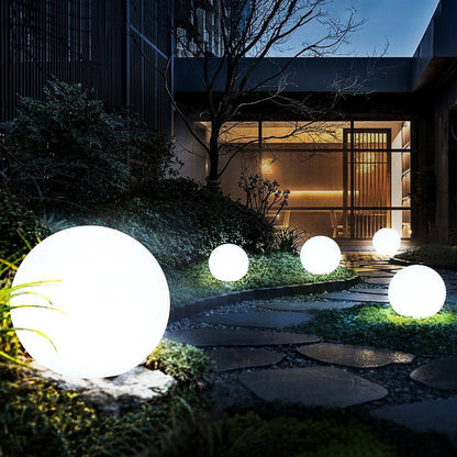 Aurora Sphere | Wodoodporna kula LED z zmiennym kolorem do wnętrz i na zewnątrz