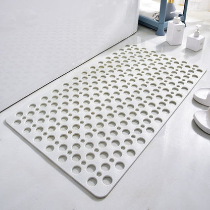 Silvra | Non-Slip Shower Mat with Suction Cups and Quick-Dry Design