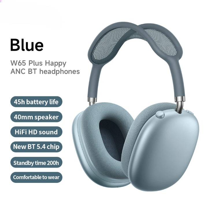 Sonavel | Auriculares circumaurales con ANC, Bluetooth 5.4 y hasta 45 h de batería