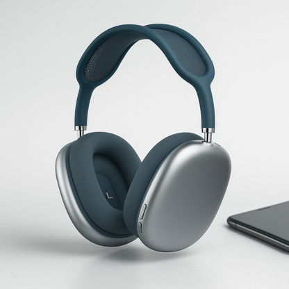 Sonvika | Cuffie Bluetooth over-ear, pieghevoli, con microfono e USB-C