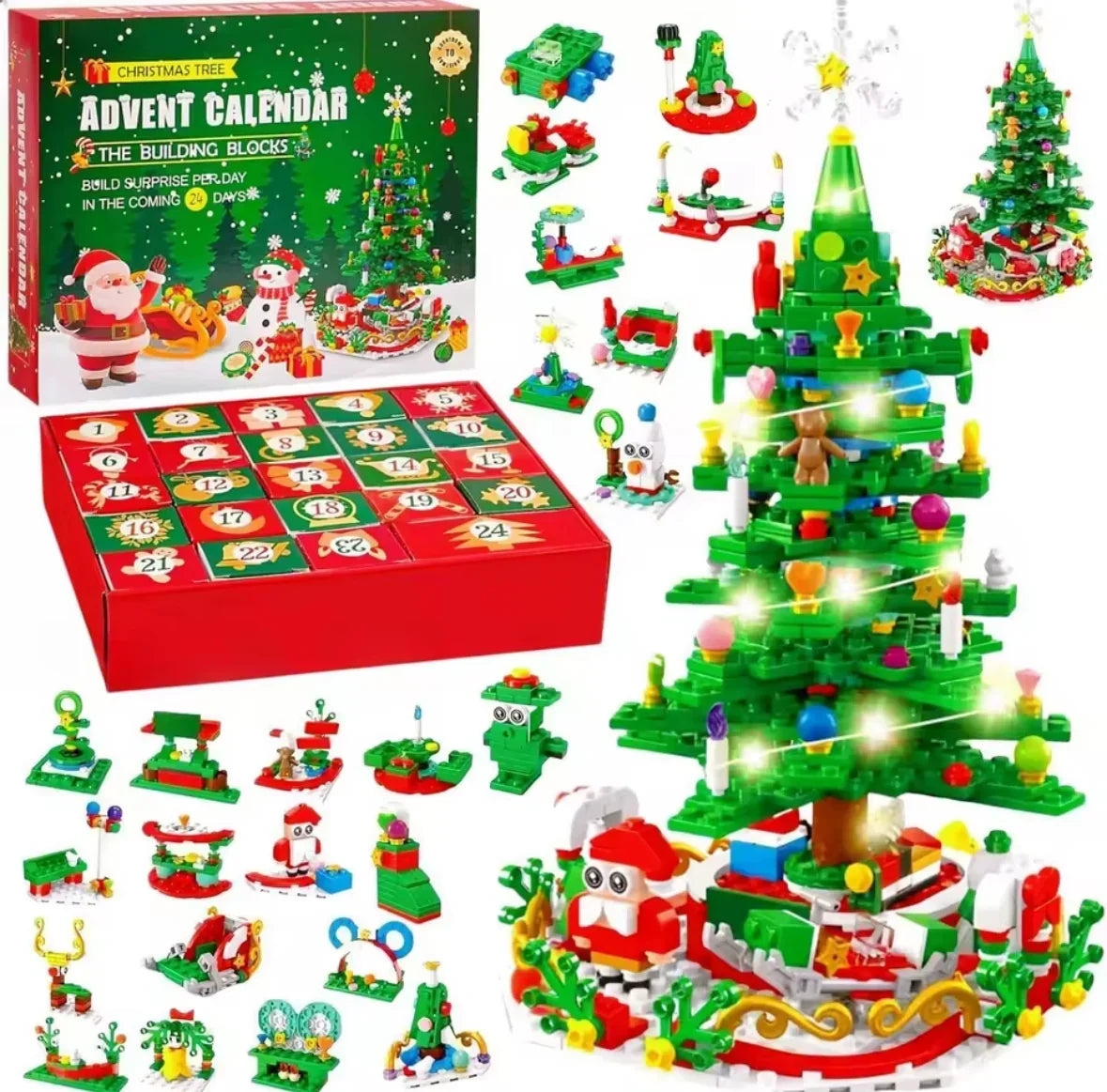 LED Bausteine Adventskalender 2026