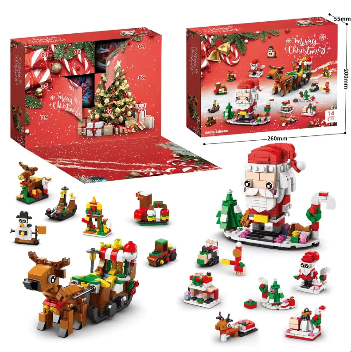Bausteine Adventskalender XXL 2026