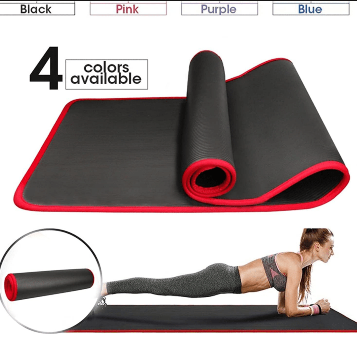 ZENFLEX | Extra dicke Yogamatte mit rutschfester Oberfläche 4