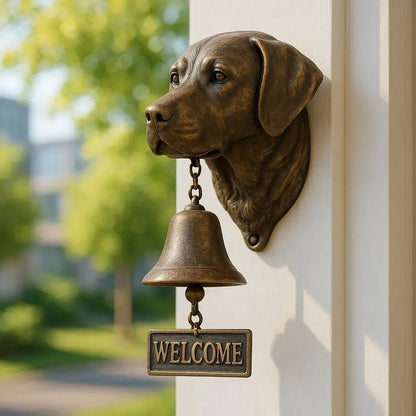 Zorenza | Antike Wandklingel im Hundedesign 3