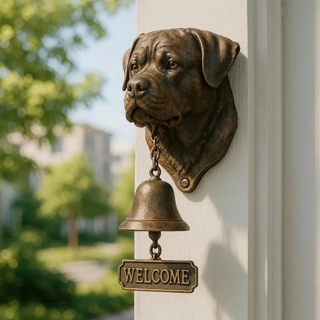 Zorenza | Antike Wandklingel im Hundedesign 4