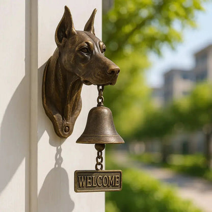 Zorenza | Antike Wandklingel im Hundedesign 5