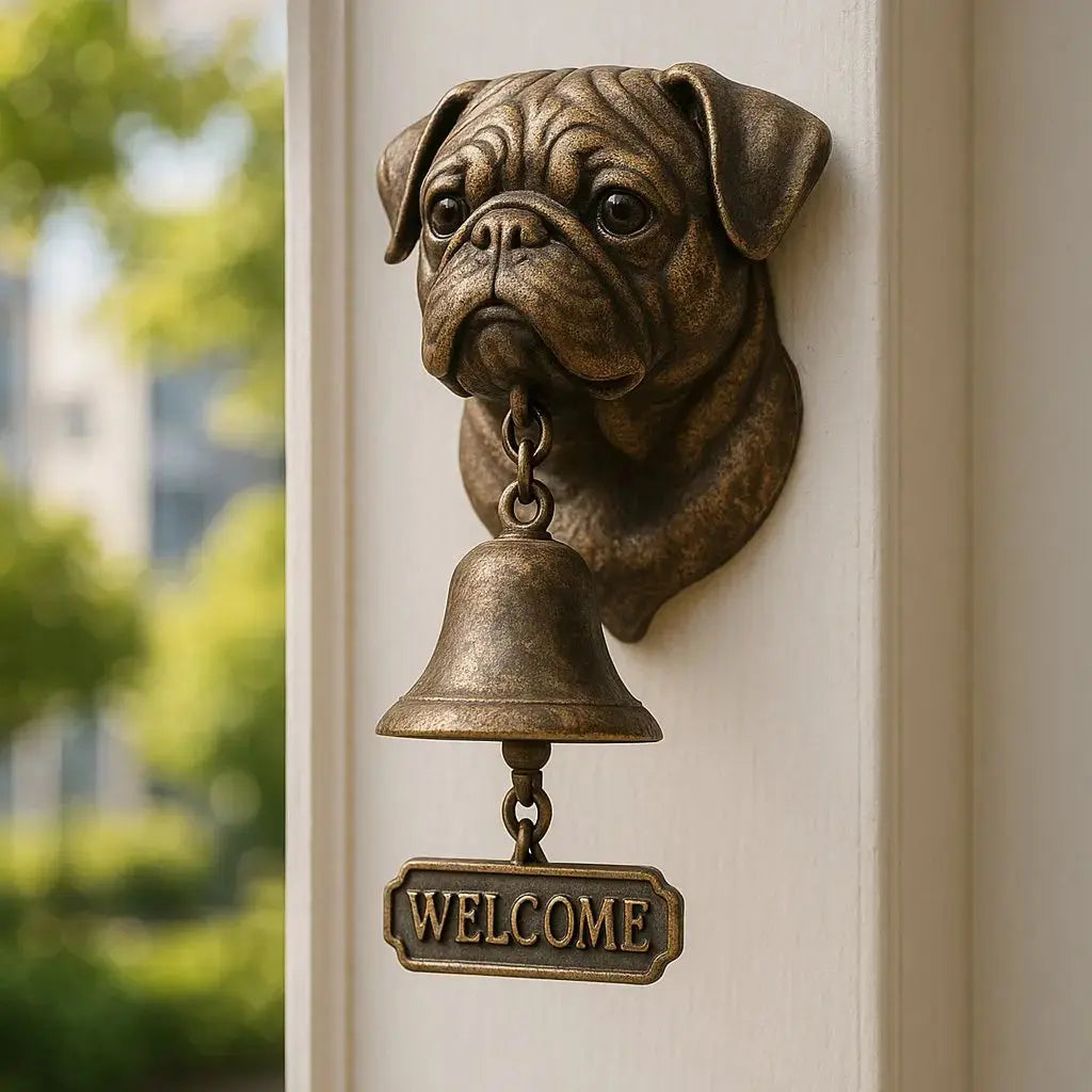Zorenza | Antike Wandklingel im Hundedesign 6