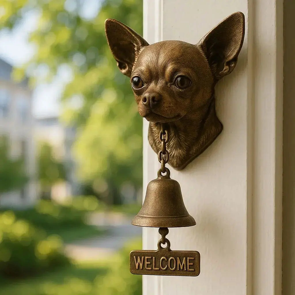 Zorenza | Antike Wandklingel im Hundedesign 7