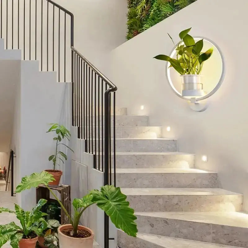Zorenza | Botanische Wandleuchte mit Pflanzenelement 0