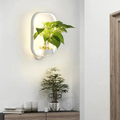 Zorenza | Botanische Wandleuchte mit Pflanzenelement 2