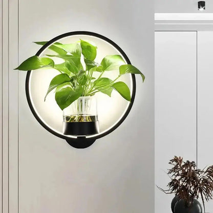 Zorenza | Botanische Wandleuchte mit Pflanzenelement 3