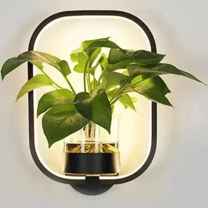 Zorenza | Botanische Wandleuchte mit Pflanzenelement 9