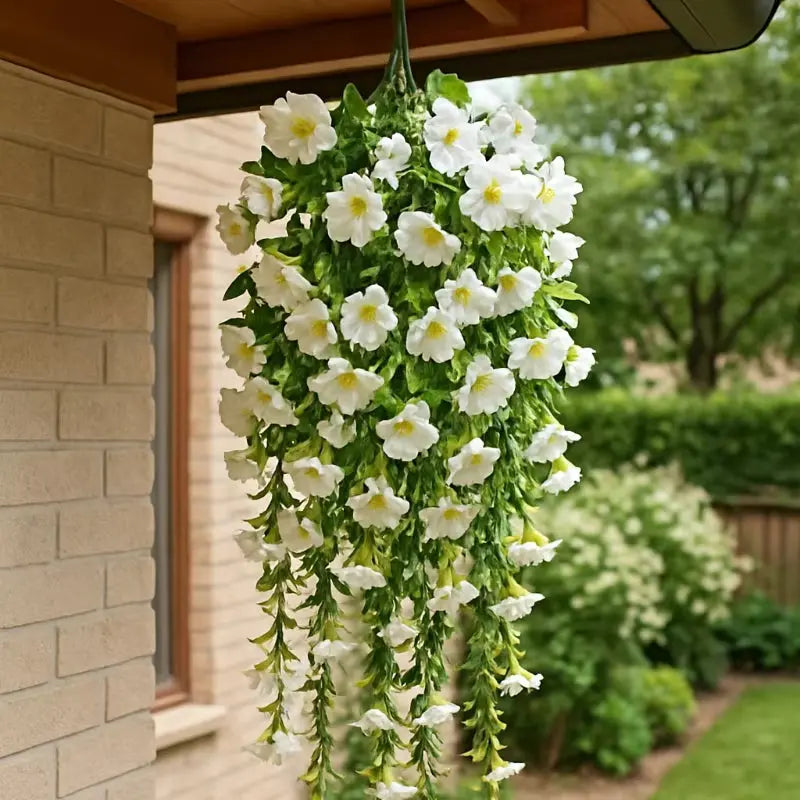 Zorenza | Künstlicher Hängeblumenstrauß für Balkon und Garten 3