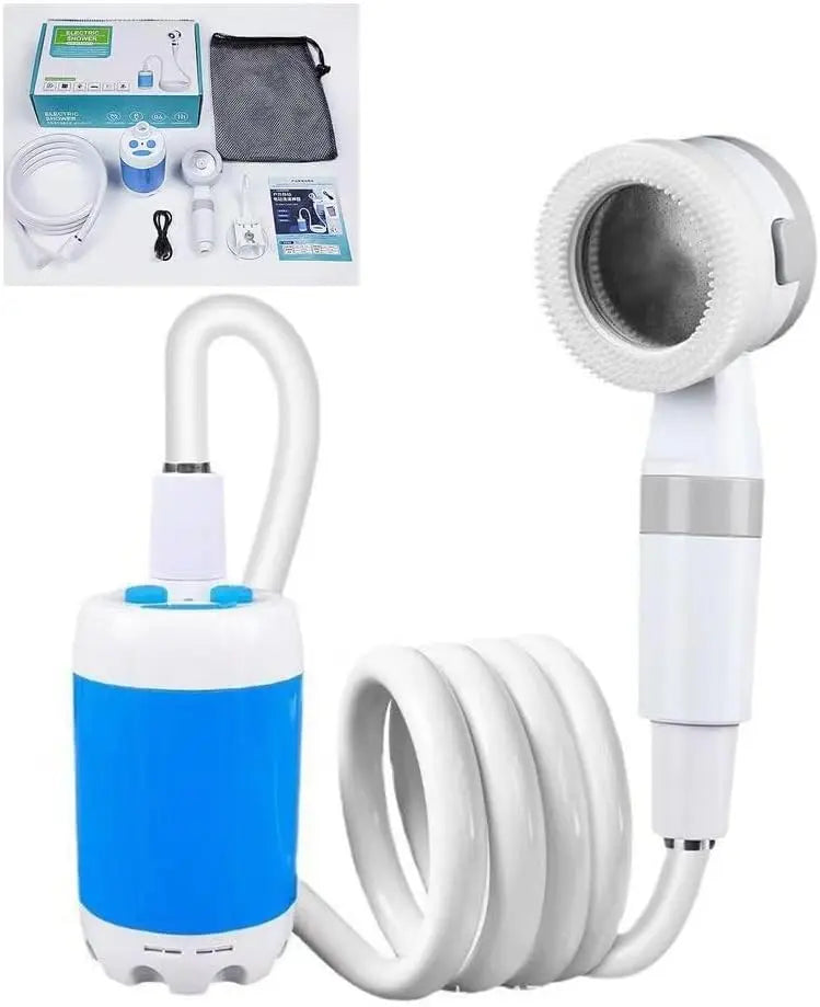 Zorenza | Tragbare Outdoor-Dusche mit USB-Ladefunktion 0