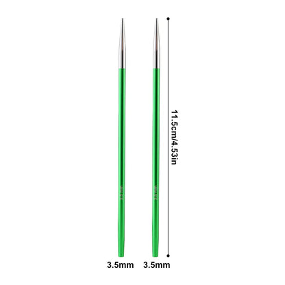 KnitFlex | Set di ferri circolari con punte intercambiabili da 3–8 mm e cavi girevoli