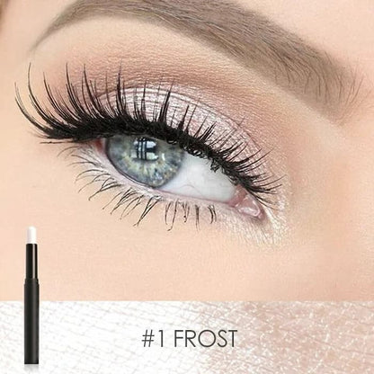 FlashLuxe | Lápiz de sombra de ojos y delineador 2 en 1, resistente al agua y a las manchas