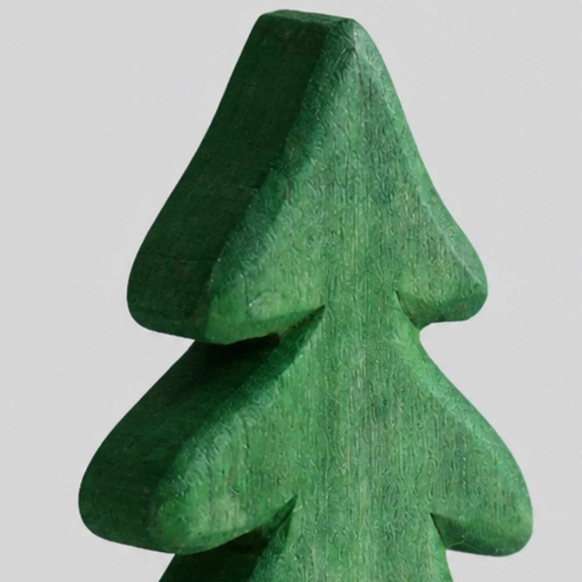 Abetta | Albero di Natale in legno dipinto a mano, decorazione da tavolo, 10 cm