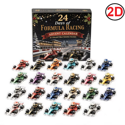 Pistora | Advent Calendar for Racing Fans, Acrylic Race Car Design