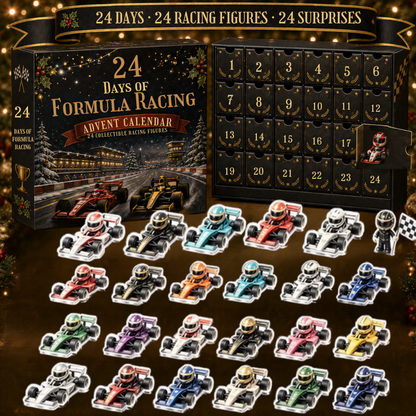 Pistora | Advent Calendar for Racing Fans, Acrylic Race Car Design