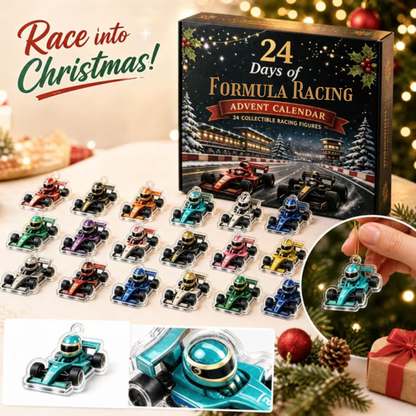 Pistora | Advent Calendar for Racing Fans, Acrylic Race Car Design