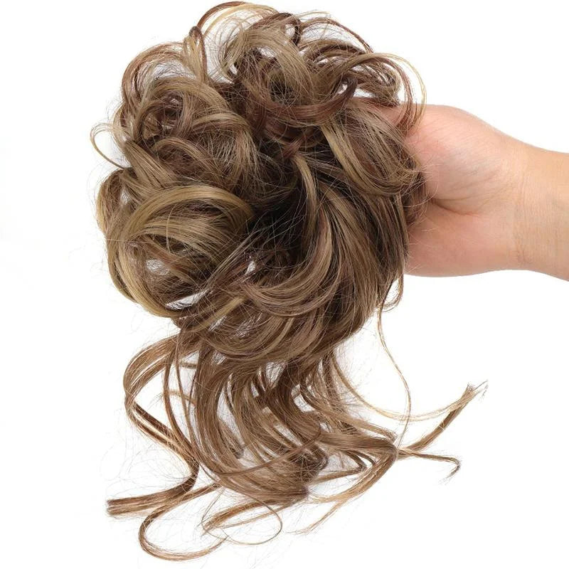 Chignora | Chignon da applicare con clip per uno chignon spettinato e voluminoso