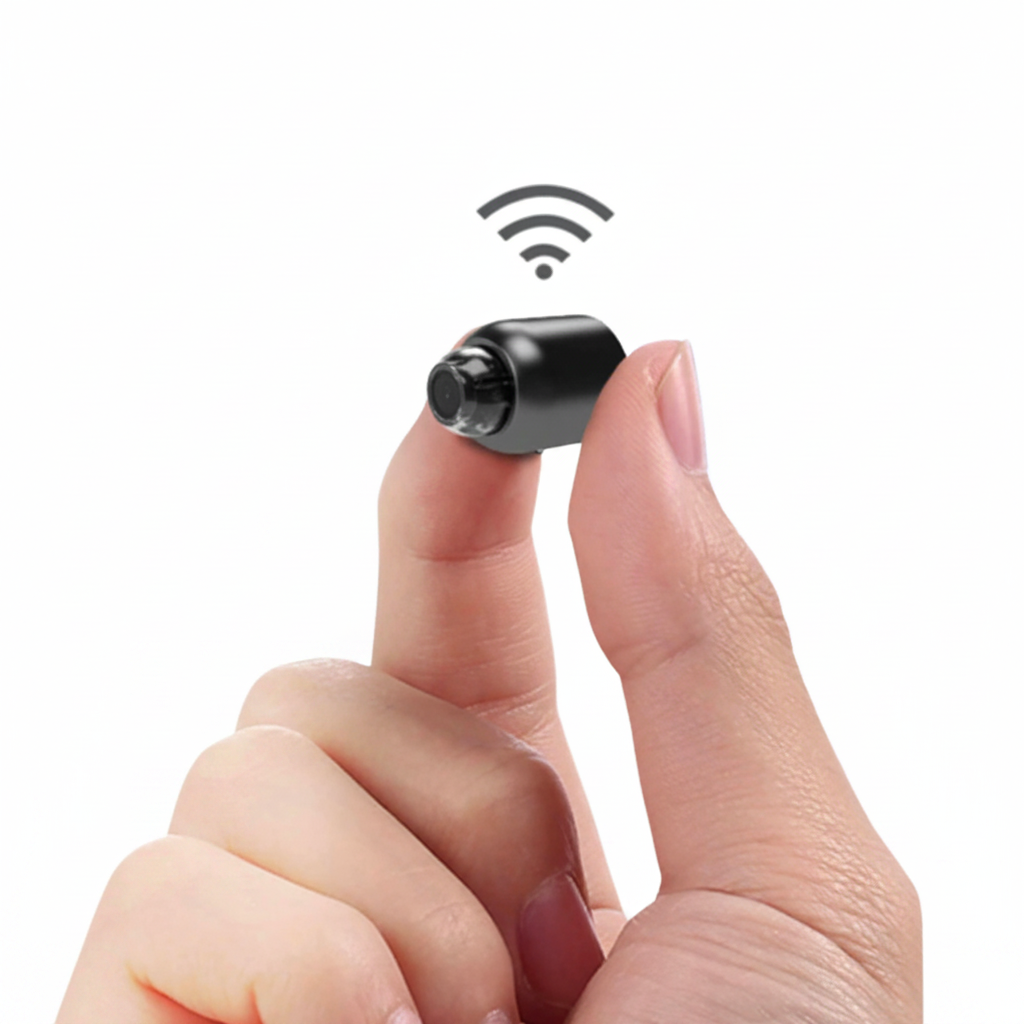 Vistrel | Mini 4K Security Camera with Wi-Fi, Night Vision and Battery