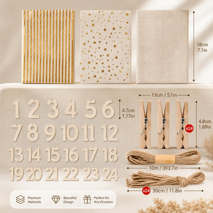 Adventskalender Säckchen zum Befüllen 2026