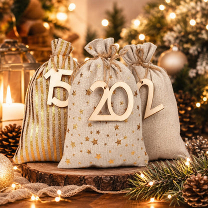 Adventskalender Säckchen zum Befüllen 2026